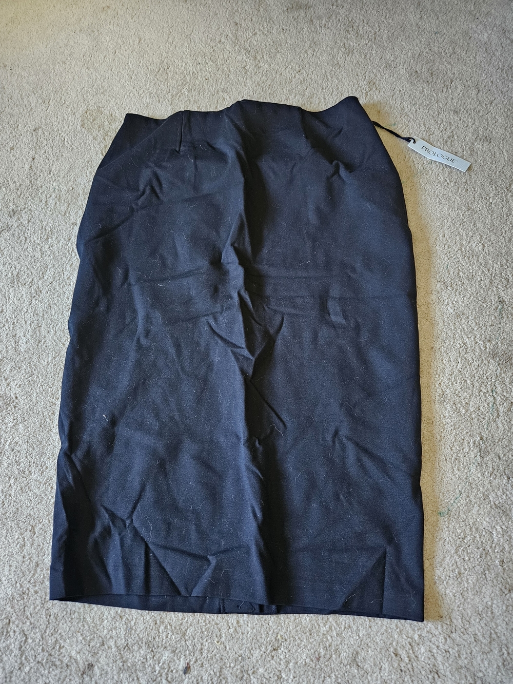 Prologue Skirt Black Slim Classic Womens XL New NWT